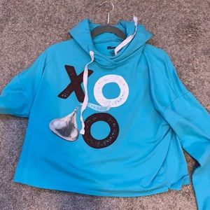 hersey park blue sweatshirt